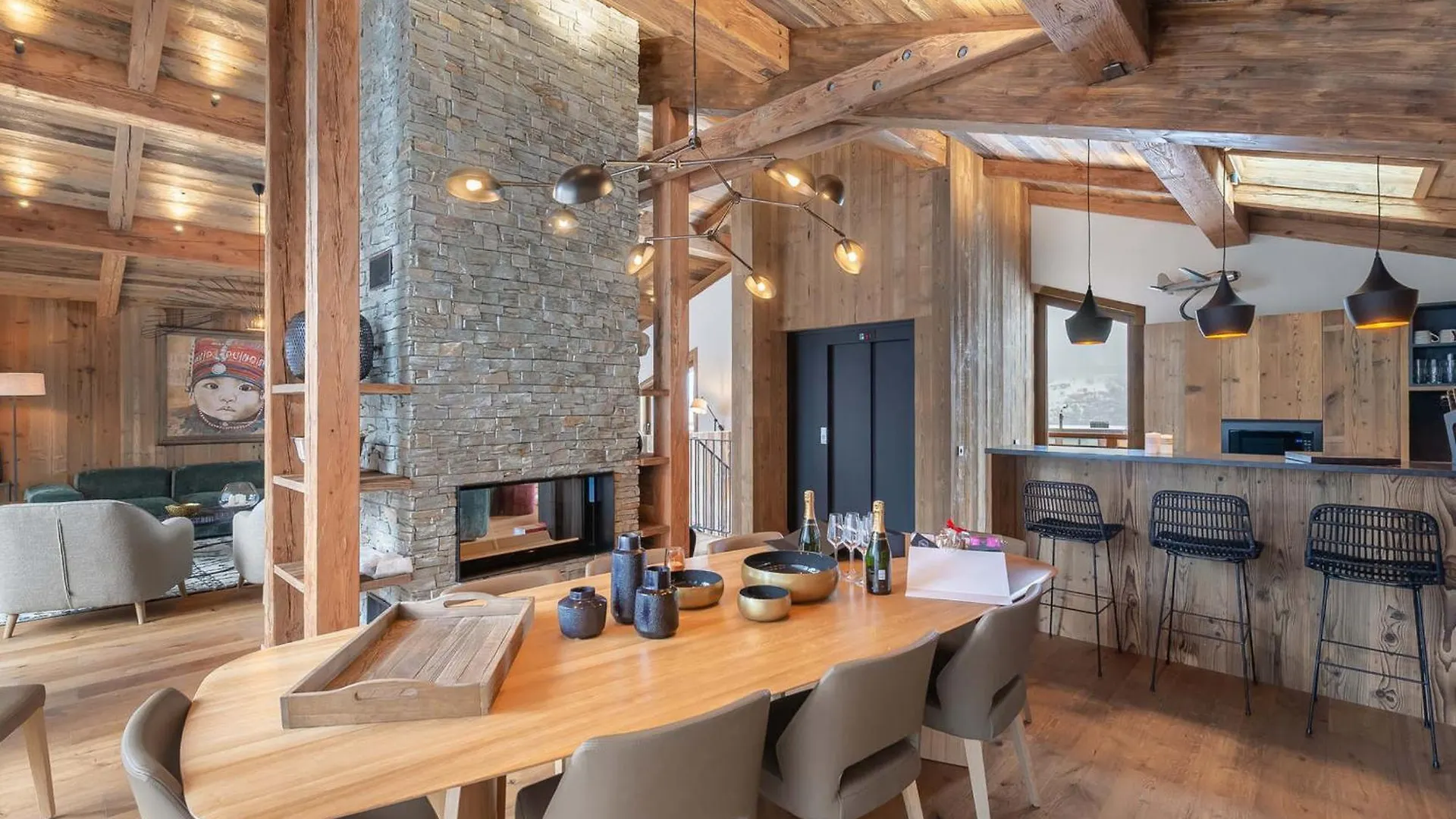 Chalet Luxe Avec Piscine, Sauna, Et Acces Facile Pistes Courchevel - Fr-1-568-27 France